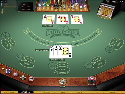 Three Card Poker Beating Bonuses